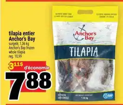 Super C tilapia entier Anchor's Bay offer
