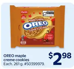 Walmart OREO maple creme cookies offer