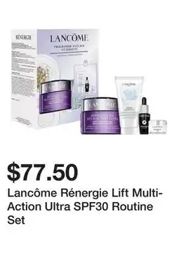 Sephora Lancôme Rénergie Lift Multi-Action Ultra SPF30 Routine Set offer