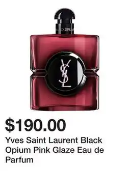 Sephora Yves Saint Laurent Black Opium Pink Glaze Eau de Parfum offer