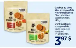 Walmart Our Finest mini stroopwafels offer