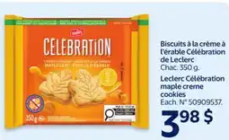 Walmart Leclerc Célébration maple crème cookies offer