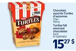 Walmart Turtles fall assorted chocolates offer
