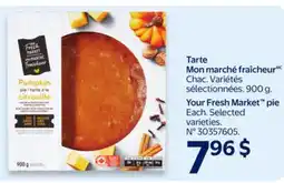 Walmart Your Fresh Market pie offer