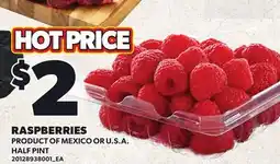 Loblaws RASPBERRIES, HALF PINT offer