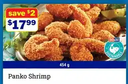 M & M Food Market Panko Shrimp offer