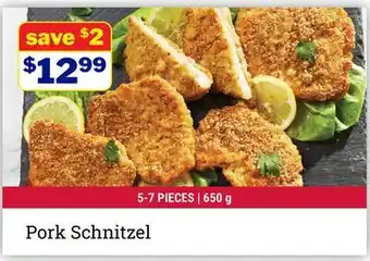 M & M Food Market Pork Schnitzel offer