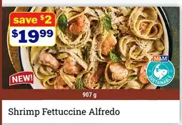 M & M Food Market Shrimp Fettuccine Alfredo offer