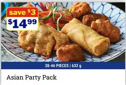 M & M Food Market Asian Party Pack offer