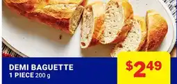 M & M Food Market DEMI BAGUETTE offer