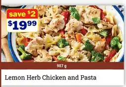M & M Food Market Lemon Herb Chicken and Pasta offer