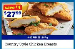 M & M Food Market Country Style Chicken Breasts offer