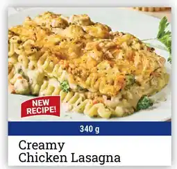M & M Food Market Creamy Chicken Lasagna offer