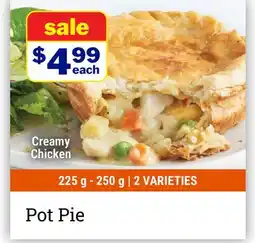 M & M Food Market Creamy Chicken Pot Pie offer