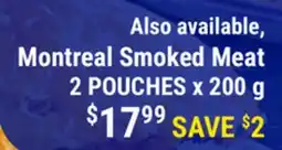 M & M Food Market Montreal Smoked Meat offer
