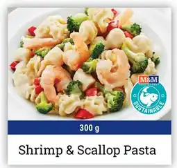 M & M Food Market Shrimp & Scallop Pasta offer