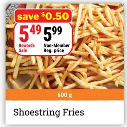 M & M Food Market Shoestring Fries offer