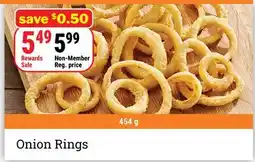M & M Food Market Onion Rings offer
