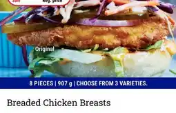 M & M Food Market Breaded Chicken Breasts offer