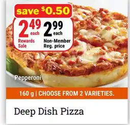 M & M Food Market Deep Dish Pizza offer
