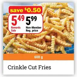 M & M Food Market Crinkle Cut Fries offer