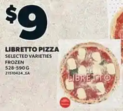 Loblaws Libretto pizza offer