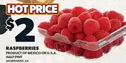 Loblaws Raspberries offer