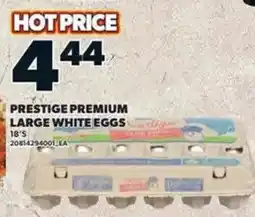 Loblaws Prestige premium large white eggs offer