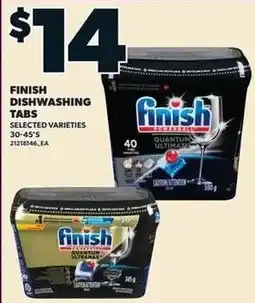 Loblaws Finish dishwashing tabs offer