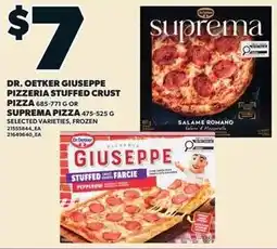 Loblaws Dr. Oetker giuseppe stuffed crust pizza offer