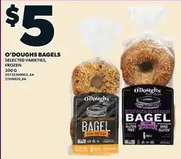 Loblaws O'doughs bagels offer