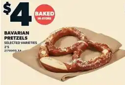 Loblaws Bavarian pretzels offer