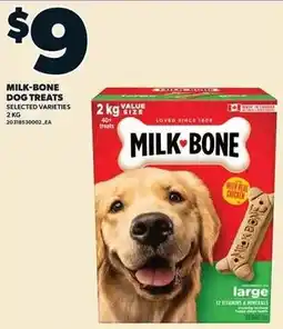Loblaws Milk-bone dog treats offer