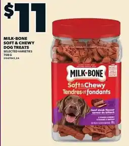 Loblaws Milk-Bone soft & chewy dog treats offer