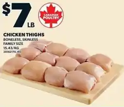 Loblaws Canadian poultry chicken thighs offer