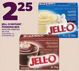 Loblaws Jell-o instant pudding mix offer