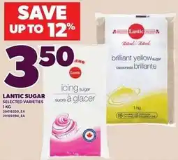 Loblaws Lantic sugar selected varieties offer