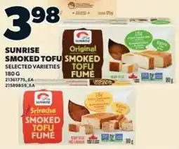 Loblaws Sunrise smoked tofu offer