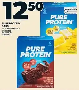 Loblaws Pure Protein bars offer