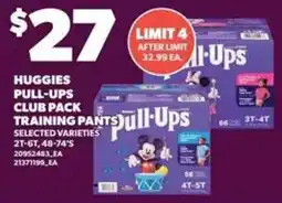 Loblaws Huggies pull-ups training pants offer