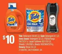 Loblaws Tide detergent offer