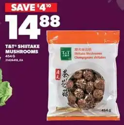 Loblaws T&T shiitake mushrooms offer