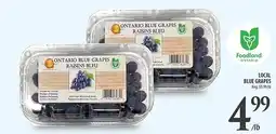 Al Premium Food Mart Ontario blue grapes offer