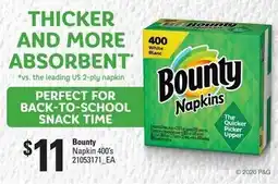 Loblaws Bounty napkins offer