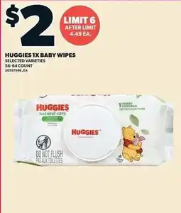 Loblaws Huggies baby wipes offer