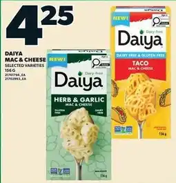 Loblaws Daiya mac & cheese selected varieties offer