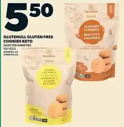 Loblaws Glutenull gluten free cookies keto offer