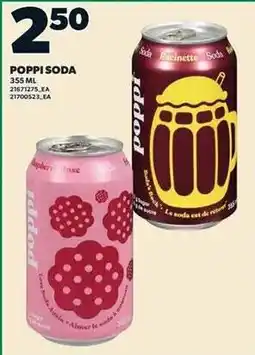 Loblaws Poppi soda offer