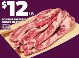 Loblaws Boneless beef rib finger meat offer