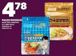 Loblaws Paldo noodles selected varieties offer
